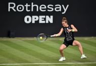 Maria Sakkari reached a first grass semifinal in Berlin